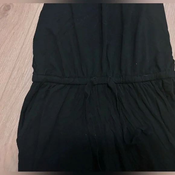 NWOT Aerie Women’s Racerback black pant romper Size Medium - Picture 4 of 5